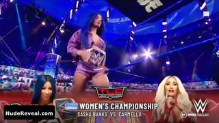 SASHA BANKS nude in WWE Smackdown!