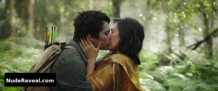 JESSICA HENWICK nude in Love And Monster