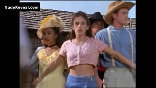 AMY JO JOHNSON nude in Mighty Morphin