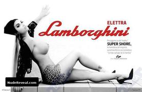 ELETTRA MIURA LAMBORGHINI nude in Interviu