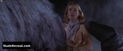 JESSICA LANGE nude in King Kong