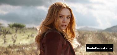 ELIZABETH OLSEN nude in Avengers: Infinity War