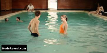 CAMILLE RAZAT nude in The Girl from the Pool