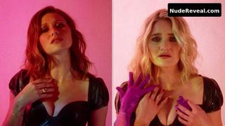 ALY MICHALKA nude in Church