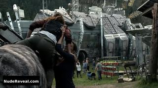 LINDSEY MORGAN nude in The 100