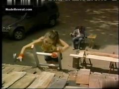 ALEXIS DZIENA nude in Invasion