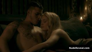 ALICIA AGNESON nude in Vikings