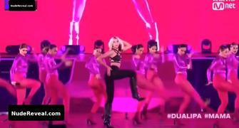 DUA LIPA nude in Mnet Asian Music Awards