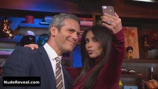 KIM KARDASHIAN WEST nude in Watch What Happens Live With Andy Cohen