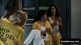 ALBA FLORES nude in Locked Up
