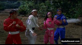 AMY JO JOHNSON nude in Mighty Morphin