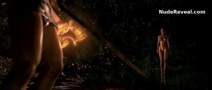 ANGELINA JOLIE nude in Beowulf