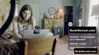 ALEXANDRA DADDARIO nude in Songbird