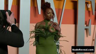 MEGAN THEE STALLION nude in The Academy Awards