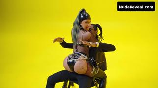 CARDI B nude in Clout