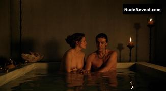 LUCY LAWLESS nude in Spartacus: Gods of the Arena