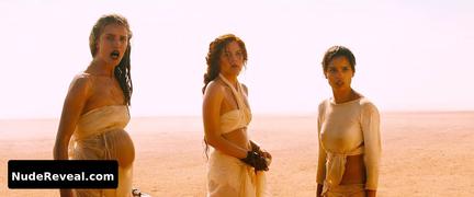 ROSIE HUNTINGTON-WHITELEY nude in Mad Max: Fury Road