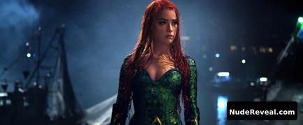 AMBER HEARD nude in Aquaman