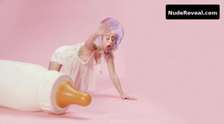 MILEY CYRUS nude in BB Talk