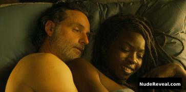 DANAI GURIRA nude in The Walking Dead: The Ones Who Live