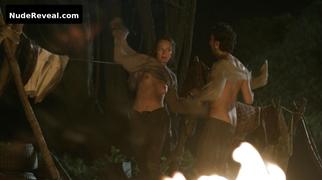 LAURA HADDOCK nude in Da Vinci’s Demons