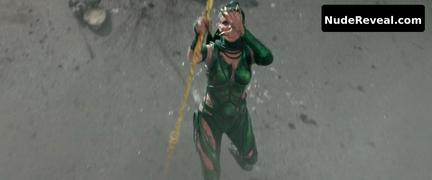 ELIZABETH BANKS nude in Power Rangers