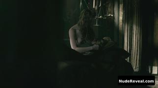 ALYSSA SUTHERLAND nude in Vikings