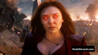 ELIZABETH OLSEN nude in Captain America: Civil War