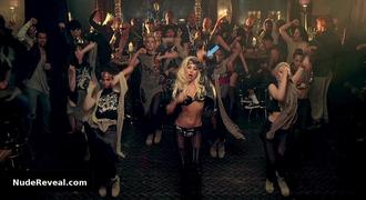 LADY GAGA nude in Judas