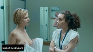 FAYE MARSAY nude in Glue
