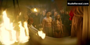 JEANNE GOURSAUD nude in Barbarians