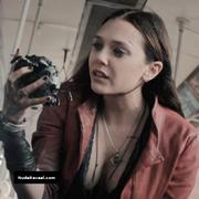 ELIZABETH OLSEN nude in Captain America: Civil War