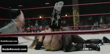 AJ MENDEZ nude in Heels