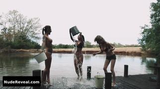 CHRISTINE NGUYEN nude in Girls Guns and Blood