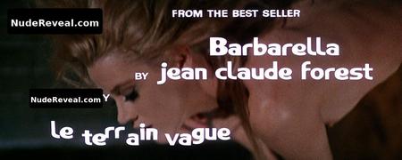 JANE FONDA nude in Barbarella