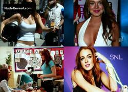 LINDSAY LOHAN nude in E! True Hollywood Story