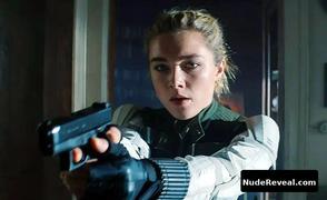 FLORENCE PUGH nude in Black Widow