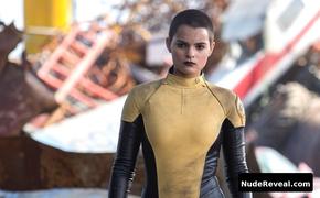 BRIANNA HILDEBRAND nude in Deadpool