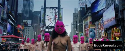 MICHELLE MISS KNOCKOUT BRACEY nude in Free the Nipple