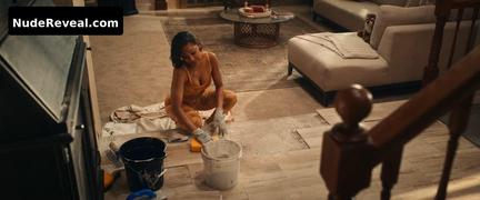 MEAGAN GOOD nude in Day Shift
