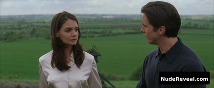 KATIE HOLMES nude in Batman Begins
