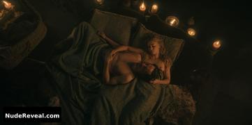 JEANNE GOURSAUD nude in Barbarians