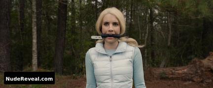 EMMA ROBERTS nude in The Hunt