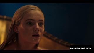 FREYA ALLAN nude in The Witcher