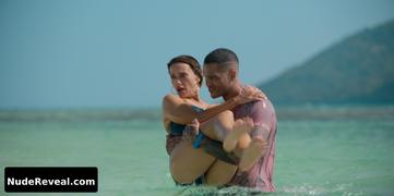 RASHIDA JONES nude in #blackAF