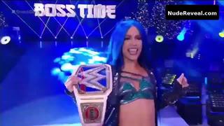 SASHA BANKS nude in WWE Smackdown!