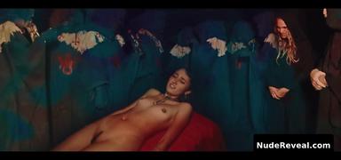 LILY COLLINS nude in Lucifer
