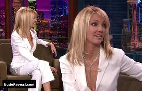 HEATHER LOCKLEAR nude in The Tonight Show