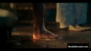 FREYA ALLAN nude in The Witcher