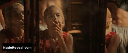 LILY JAMES nude in Rebecca